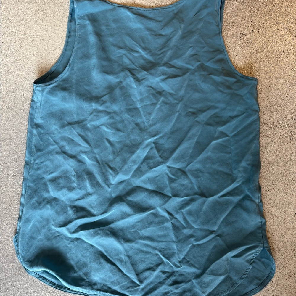 Teal Sleeveless Women's Top